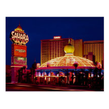 Sahara Hotel Las Vegas Postcards