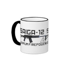 Saiga 12 - Maximum Firepower Coffee Mug