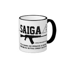 Saiga 12 Tactical Combat Shotgun Coffee Mug