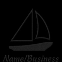 Sail Boat Emblem Polo Shirt Embroi... - Customized embroidered shirts