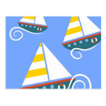 Sail Boats Post Cards
