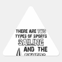 sail designs for lovers of the sport sticker