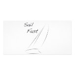 Sail Fast photo cards