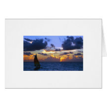 sail into the sunset card