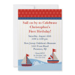 Sail on by & Celebrate Birthday Invitation