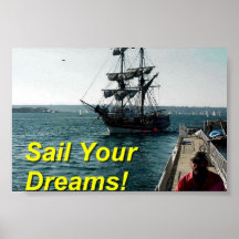 Sail Your Dreams! Poster