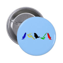Sailboard Windsurfing sailboarding sailing sports Pinback Button