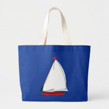 Sailboat Canvas Bag