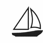 Sailboat-Embroidered Men Polo Long Sleeve