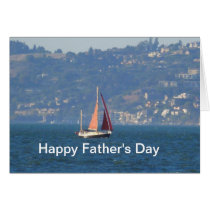 Sailboat Father's Day cards