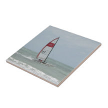Sailboat in Clearwater Tiles