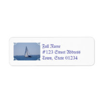 Sailboat Mailing Labels