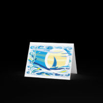 Sailboat Notecard cards