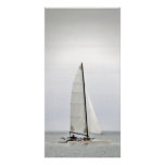 Sailboat on the Lake Photo Card Template
