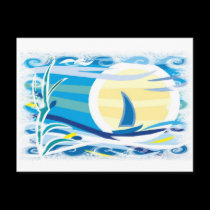 Sailboat Postcard postcards