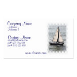 Sailboat Race Business Card