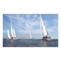 Sailboat Race Rectangle Stickers