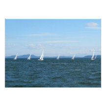Sailboat Races Personalized Invite