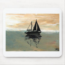 SailBoat Reflections CricketDiane Ocean Stuff Mousepads