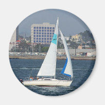 Sailboat Refrigerator Magnets