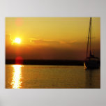 Sailboat Sunset Print