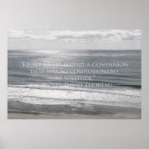 Sailboats and Thoreau quote Posters