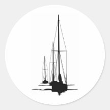 Sailboats - Cal 2-30 - Dawn Patrol Sticker
