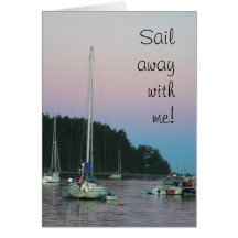 Sailboats Card