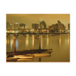 Sailboats in the San Diego Harbour postcards