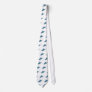 sailfish coming up isolated on white neckties