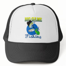 Sailfish dorado dolphin fish and bluefin tuna trucker hat