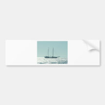 Sailing Barge In The Sun Bumper Stickers