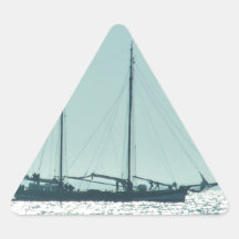 Sailing Barge In The Sun Sticker