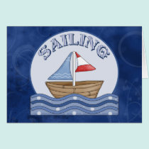 Sailing Boat cards
