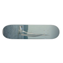 Sailing Boat Custom Skateboard