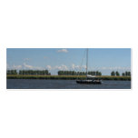 Sailing Boat Dutch Polder Photo Bookmark Business Cards