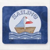 Sailing Boat mousepads