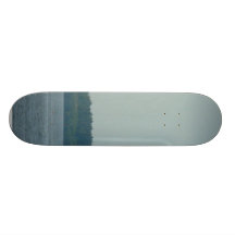 Sailing Boat On Water Custom Skate Board