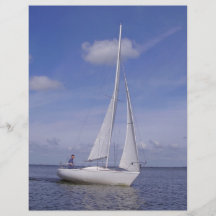 Sailing Boat - Voilier (06) Prospectus En Couleur