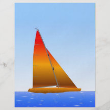 Sailing Boat - Voilier (08) Prospectus En Couleur