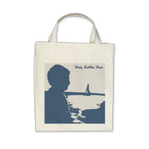 Sailing Buddha Organic Grocery Tote Tote Bag