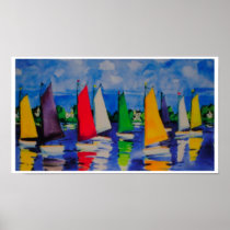 Sailing Colours ~ Print / Poster
