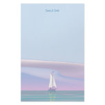 Sailing Day Personalized Stationery