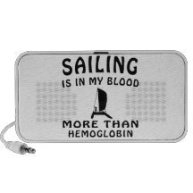 Sailing Design Laptop Speakers