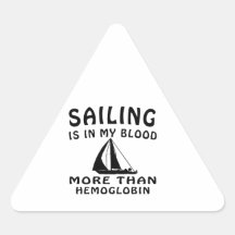 Sailing Design Sticker