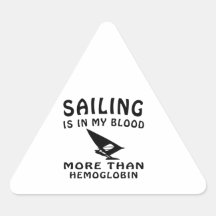 Sailing Design Sticker