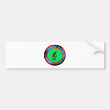 Sailing designs bumper sticker