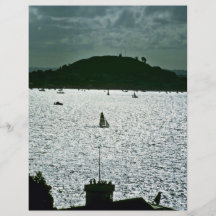 Sailing In Auckland Harbour, North Island Personalized Flyer