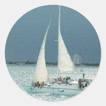 Sailing in Mexico Stickers