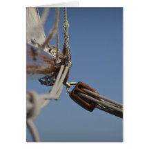Sailing Jib Greeting Card
